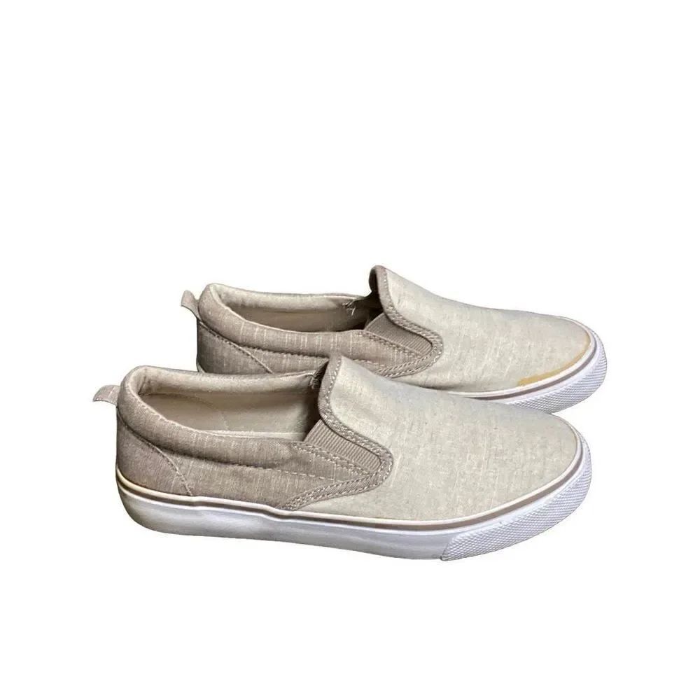 Old Navy Slip On Canvas Sneakers Youth Size 3 NEW